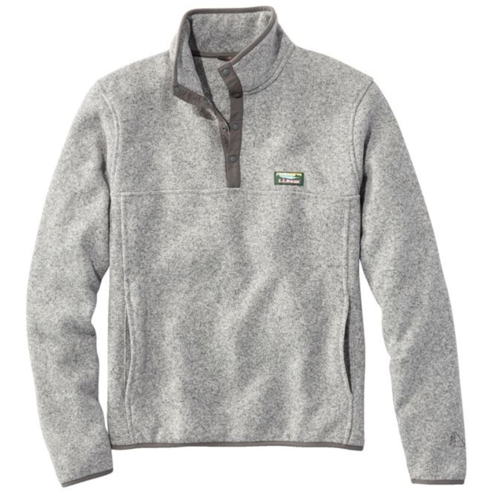 Men's L.L.Bean Sweater Fleece Pullover-Item 298050 LARGE Reg